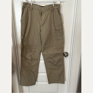 Men's Tan Cargo Pants